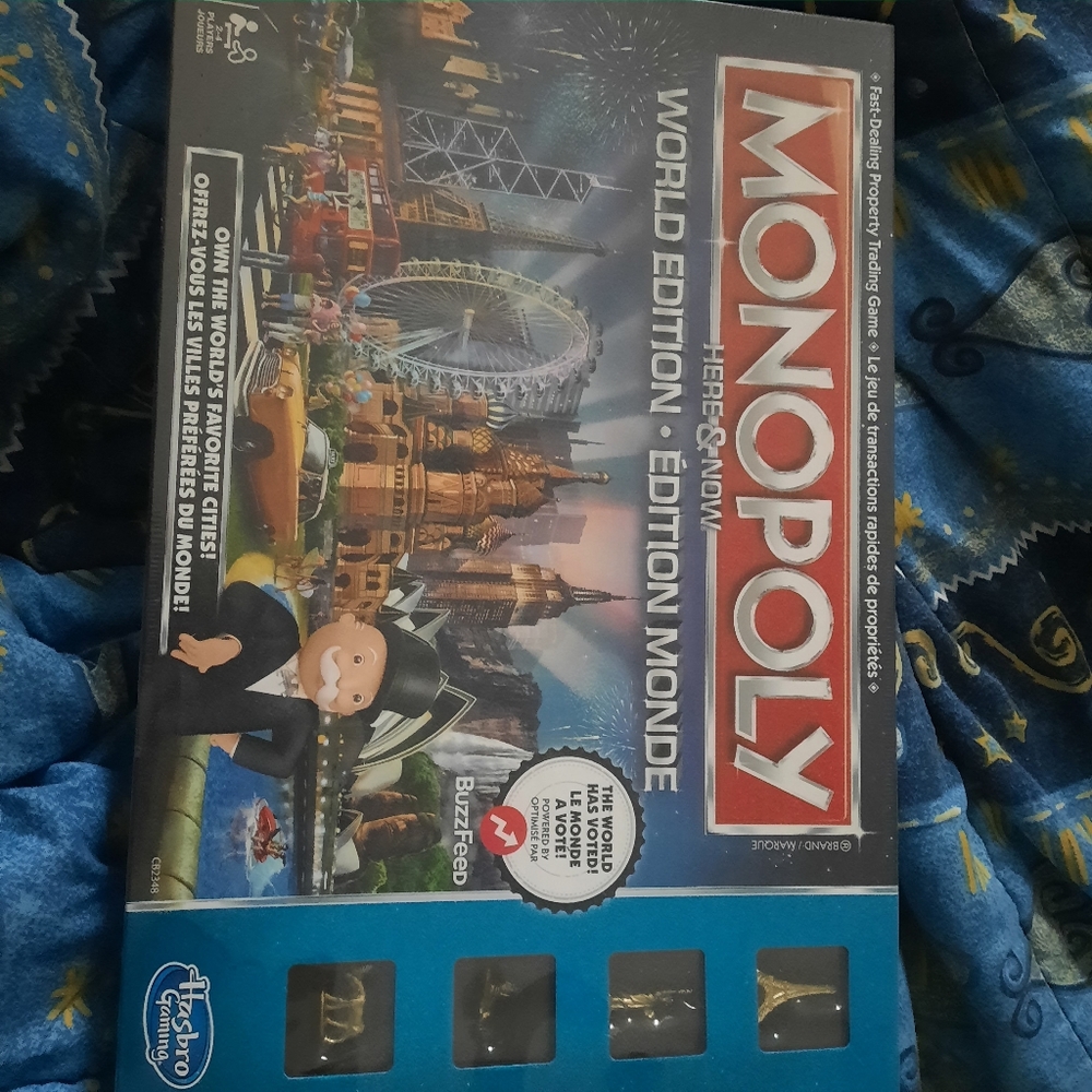Special Edition World Monopoly Board Game